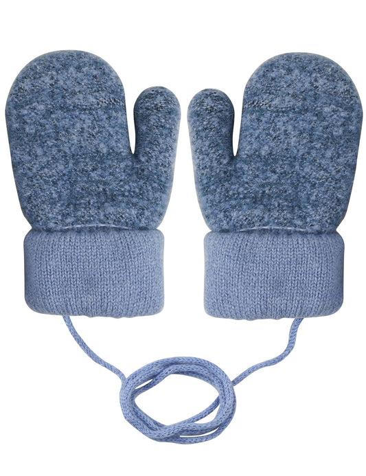 Becellen Baby Handschuhe Fäustlinge Winter, Kinder Warm Strickhandschuh Weich Niedlicher Handschuhe mit Schlüsselband für 0-3 Jahre Mädchen Junge
