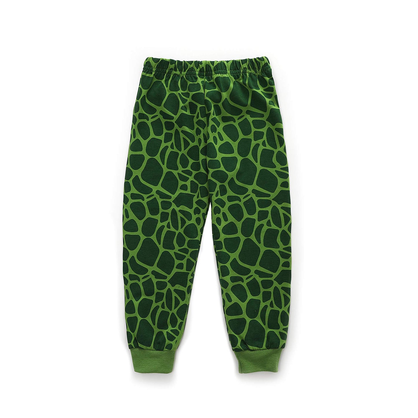 Dinosaurier-Pyjamas für Jungen, lange Nachtwäsche aus Baumwolle, Pyjamas für Kinder