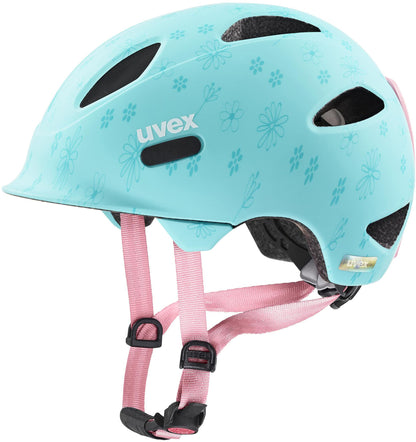 uvex oyo style - lightweight bicycle helmet for children - individual size adjustment - expandable with LED light 