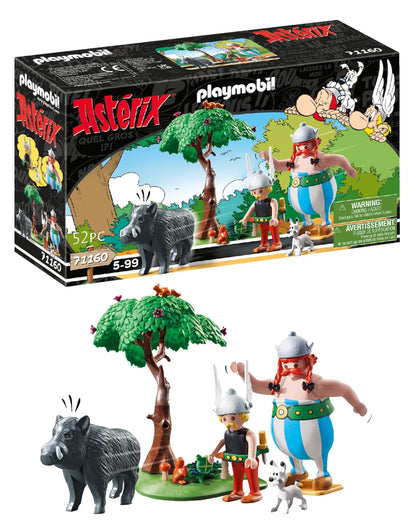 PLAYMOBIL Asterix 71542 Roman Camp, Exciting Conquest of the Camp by the Gauls, Includes Magic Potion for More Body Strength, Detailed Toy for Children from 5 Years