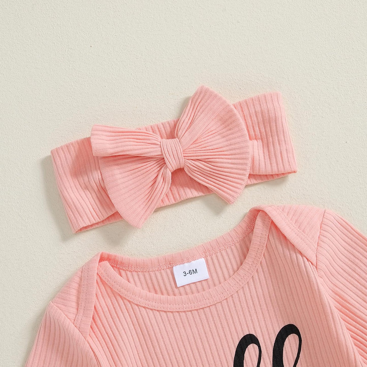 Geagodelia Baby Girl Romper + Headband Newborn Clothing Outfit Jumpsuit Baby Clothes Soft Baby Romper 