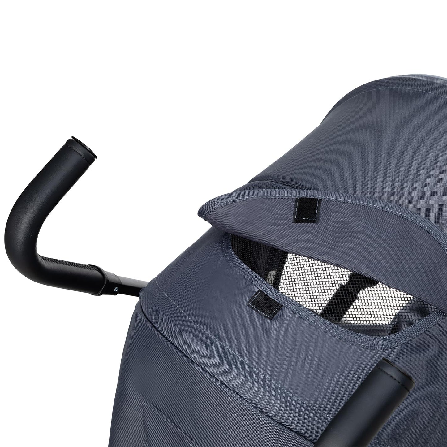 MoMi AKIRA Kinderbuggy Kinderwagen ab 6 Monaten (bis 15 kg), verstellbarer 5-Punkt-Sicherheitsgurt, Babytasche, Einkaufskorb, Regen- und Insektenschutz.