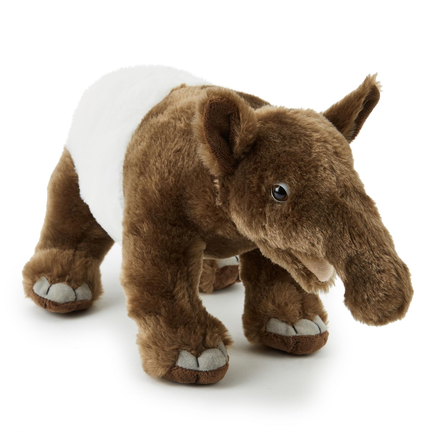 Zappi Co Rhinoceros Rhinoceros Plush Toy (22 cm) Horned Miracle - Soft, Cuddly, 100% Recycled - Mighty African Friend