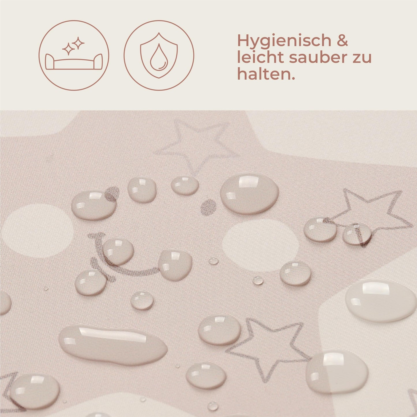 Ceba Baby® weiche Wickelauflage 50x70 cm - Baby Wickelunterlage - Wickeltischauflage für Junge und Mädchen - Wasserdicht, abwaschbar - OEKO-TEX® Standard 100 - Made in EU - Waldfreunde