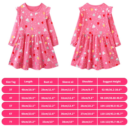 JinBei Mädchen Kleid Baumwolle Rundhals Rüschen Ärmellos Lässige Einhorn Cartoon-Applikationen Blau/Weiße Gestreift Kleidung Kinder Sommer Party Festliches Prinzessin A-Linie Kleider Gr. 98-128