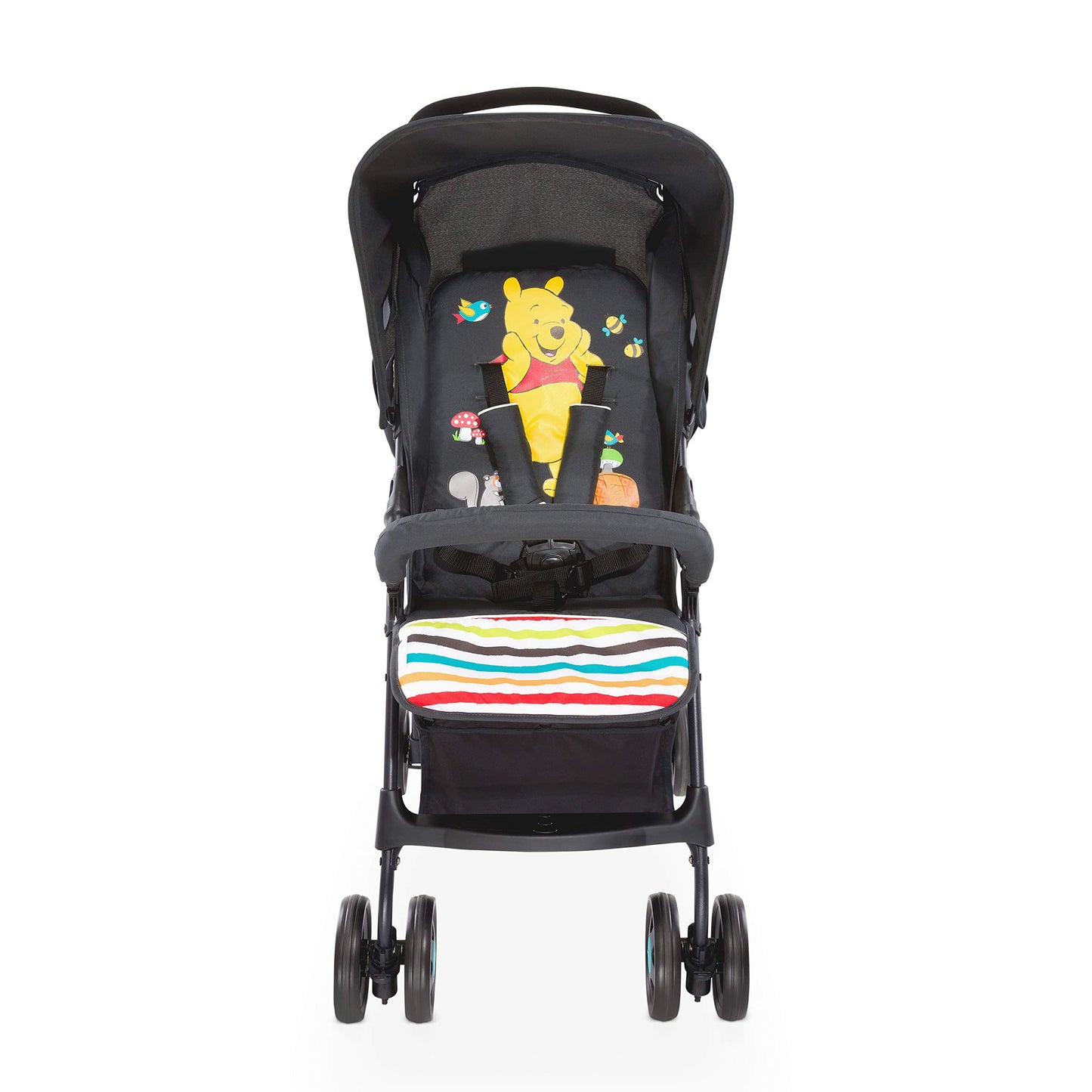 Hauck Lightweight Stroller up to 18 kg with reclining function from birth, small foldaway, sun canopy, large basket