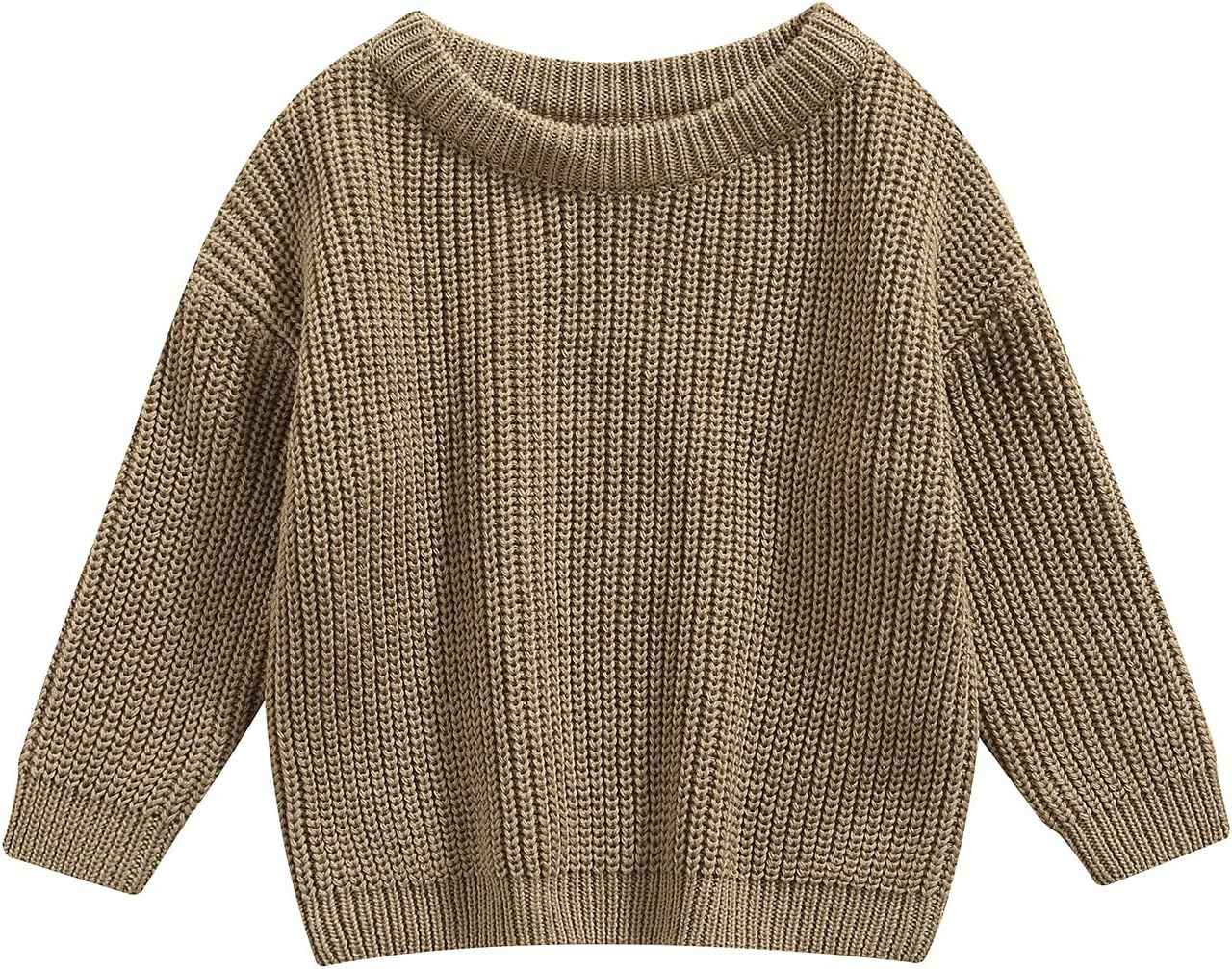 Geagodelia Baby Jumper Girls Boys Winter Knitted Sweater Shirt Knitted Jumper Long Sleeve Autumn Tops Soft Toddler Outwear