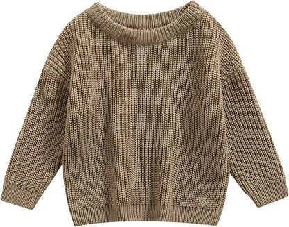 Geagodelia Baby Jumper Girls Boys Winter Knitted Sweater Shirt Knitted Jumper Long Sleeve Autumn Tops Soft Toddler Outwear
