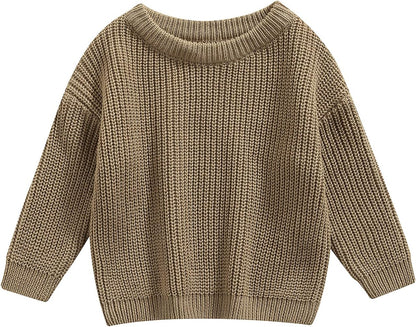 Geagodelia Baby Jumper Girls Boys Winter Knitted Sweater Shirt Knitted Jumper Long Sleeve Autumn Tops Soft Toddler Outwear