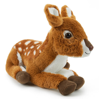 Zappi Co Rhinoceros Rhinoceros Plush Toy (22 cm) Horned Miracle - Soft, Cuddly, 100% Recycled - Mighty African Friend