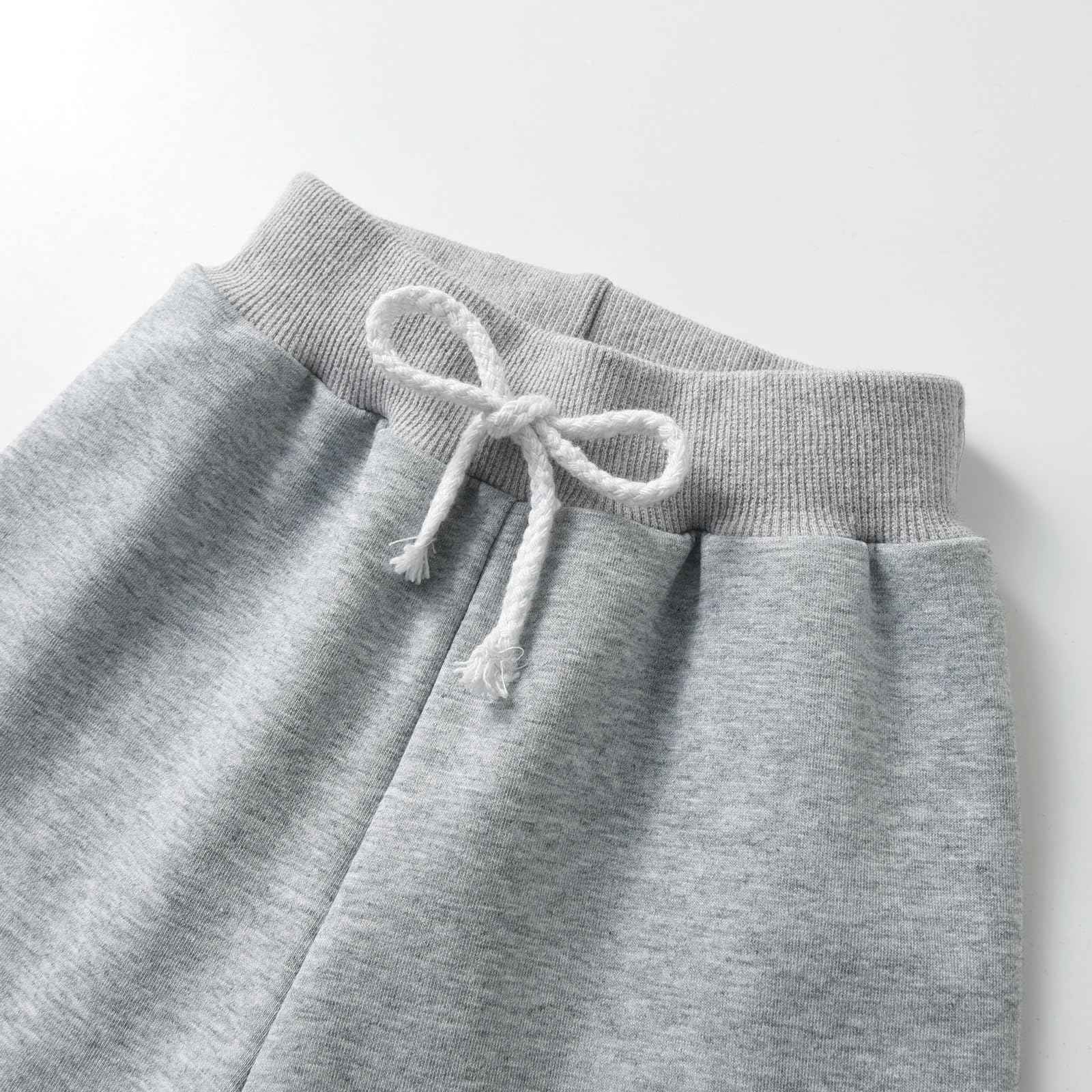 Derouetkia Baby Boy Trousers, Unisex Harem Trousers for Toddlers, Boys, Pack of 3
