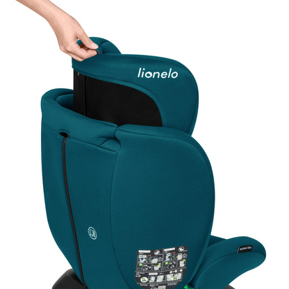 LIONELO Bastiaan i-Size One 360o drehbarer Autositz für Kinder von 40-150 cm, Montage in Fahrtrichtung und entgegen der Fahrtrichtung möglich, ISOFIX Pas TopTether Einstellbare Rückenlehne - Meloni2