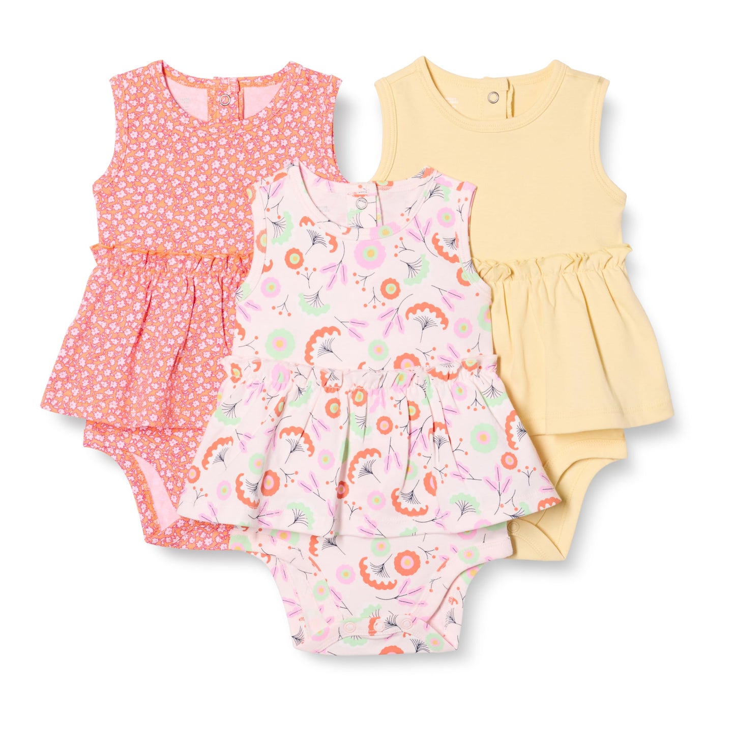 Baby - Mädchen Ärmellose Bodysuit-Kleider