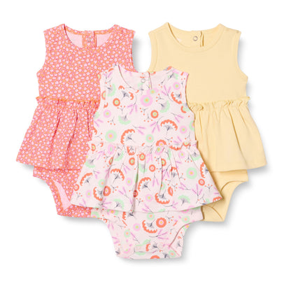 Baby - Mädchen Ärmellose Bodysuit-Kleider