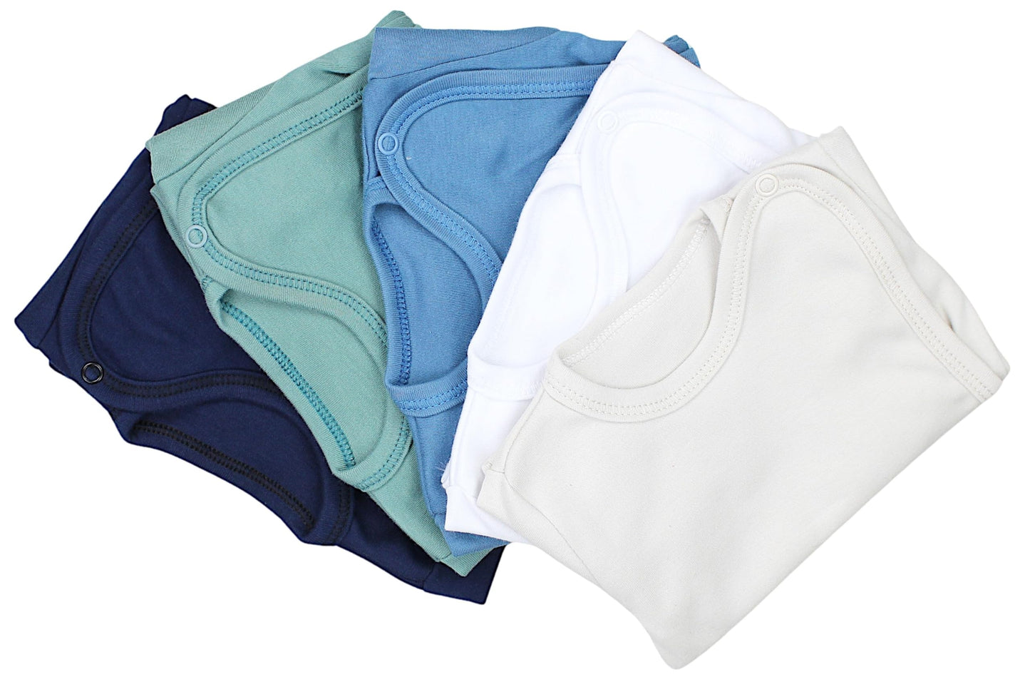 TupTam Unisex Baby Wickelshirt Langarm 5er Pack