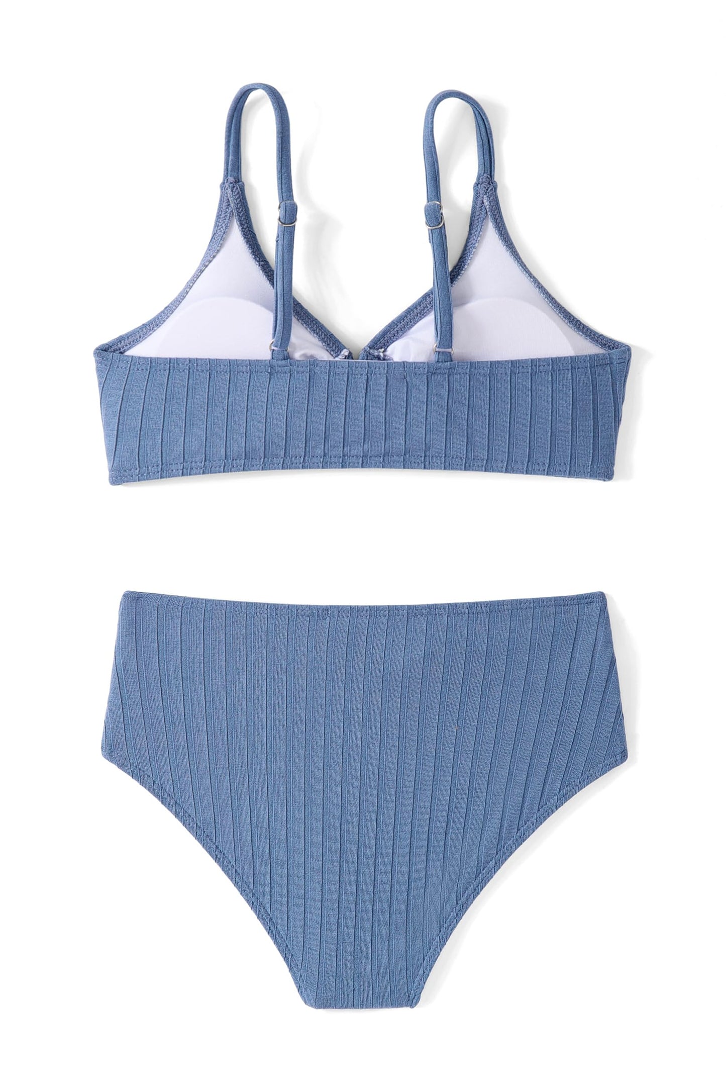 Arshiner Mädchen Bikini-Set Sommer Kinder Badeanzuge Zweiteiliger Mode Tankini Hautfreundlich Atmungsaktiv Bikinis für Mädchen 5-14 Jahre