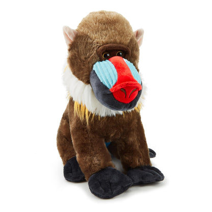 Zappi Co Rhinoceros Rhinoceros Plush Toy (22 cm) Horned Miracle - Soft, Cuddly, 100% Recycled - Mighty African Friend