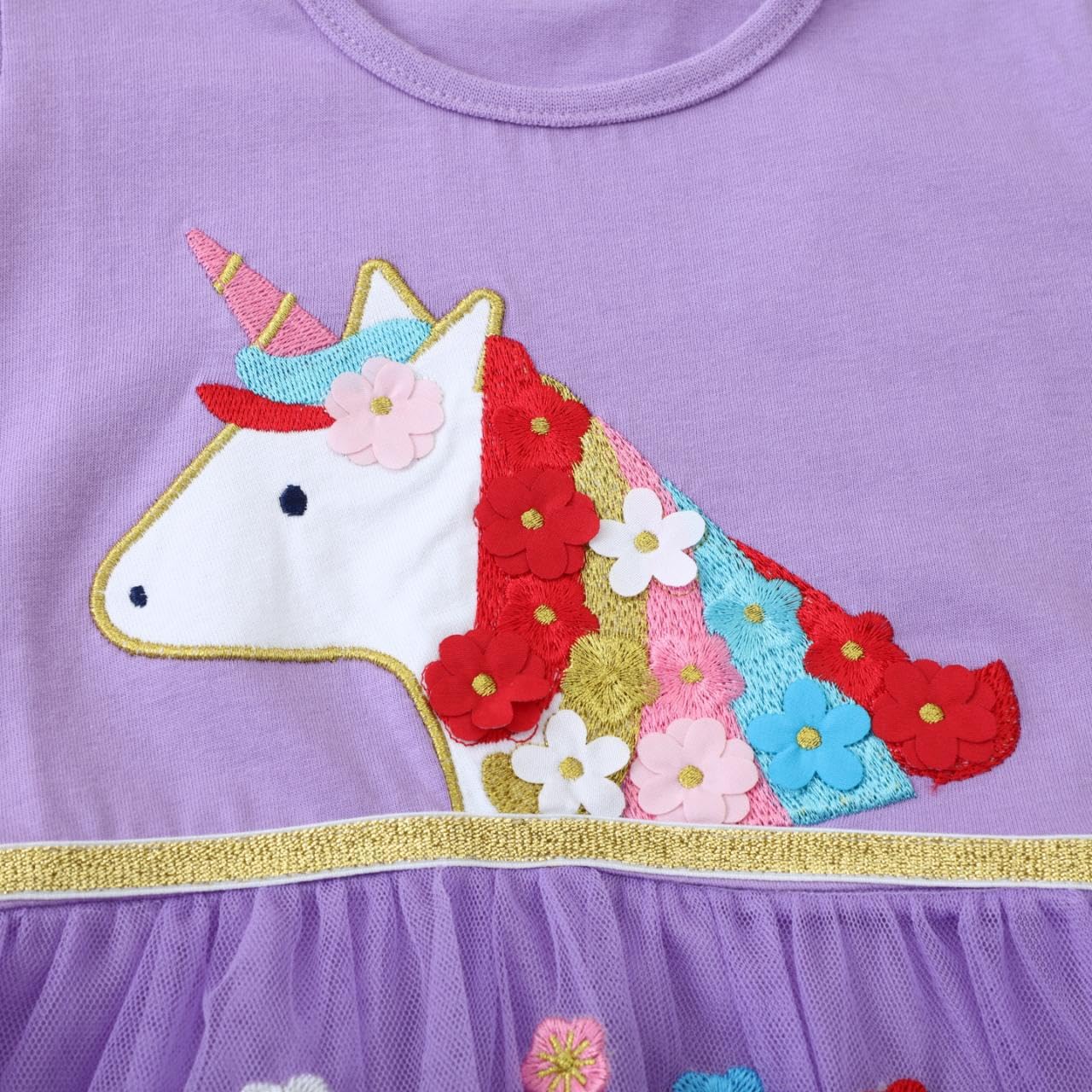 Dinopjs Kleider für Kleines Mädchen Kurzarm Kleid Cartoon-Stil Regenbogen Ozean Prinzessinnenkleid Dino Giraffe Osterhase Meerjungfrau Kinder Prinzessin Kostüm Tägliche Sommer Rock Ferienkleider