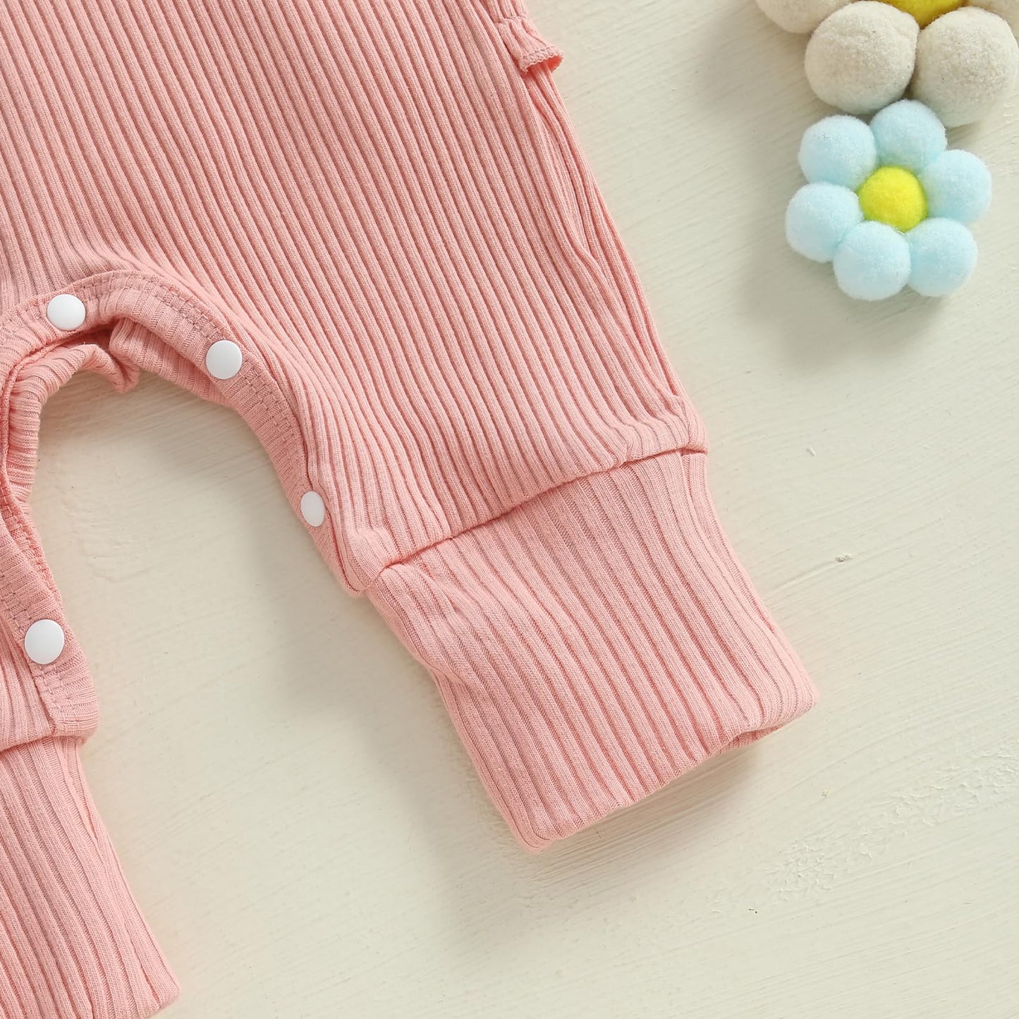 Geagodelia Baby Girl Romper + Headband Newborn Clothing Outfit Jumpsuit Baby Clothes Soft Baby Romper 