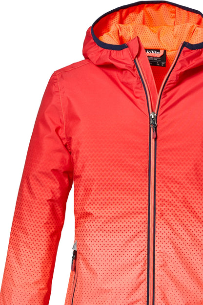 Killtec Mädchen Kos 331 Grls Jckt Funktionsjacke/Outdoorjacke mit Kapuze