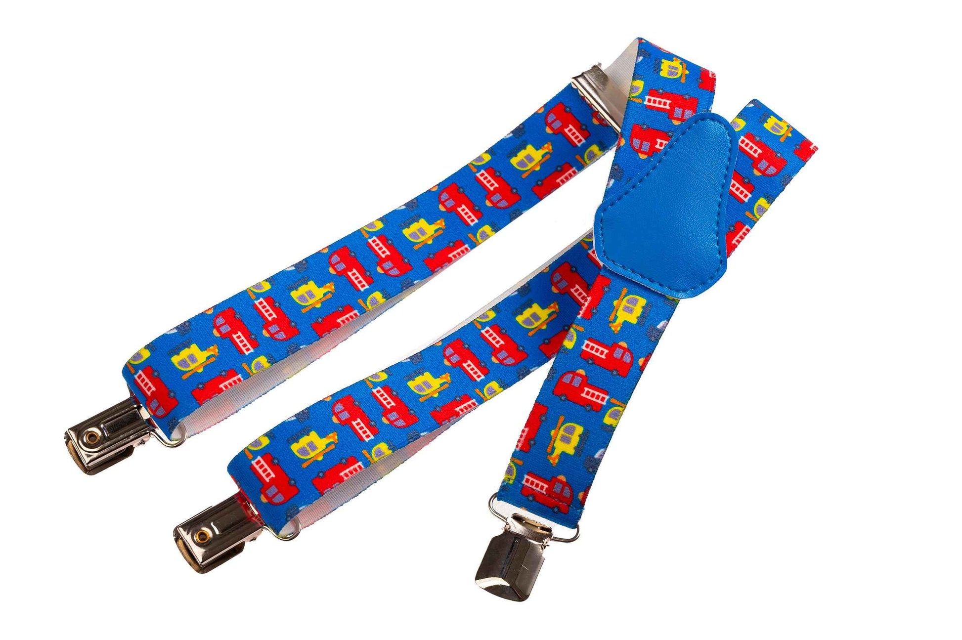 Kids Fire Engine Braces | Elastic Y Braces (1-5 Years) - 2.5cm