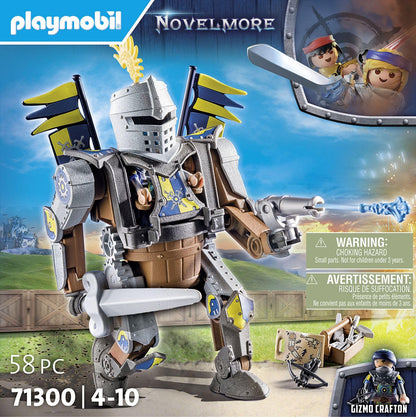 PLAYMOBIL Novelmore 71642 Arwynns Castle, Knight's Castle, Includes Three Knights and Numerous Accessories for Realistic Battles, Action-packed Toy for Children from 4 Years