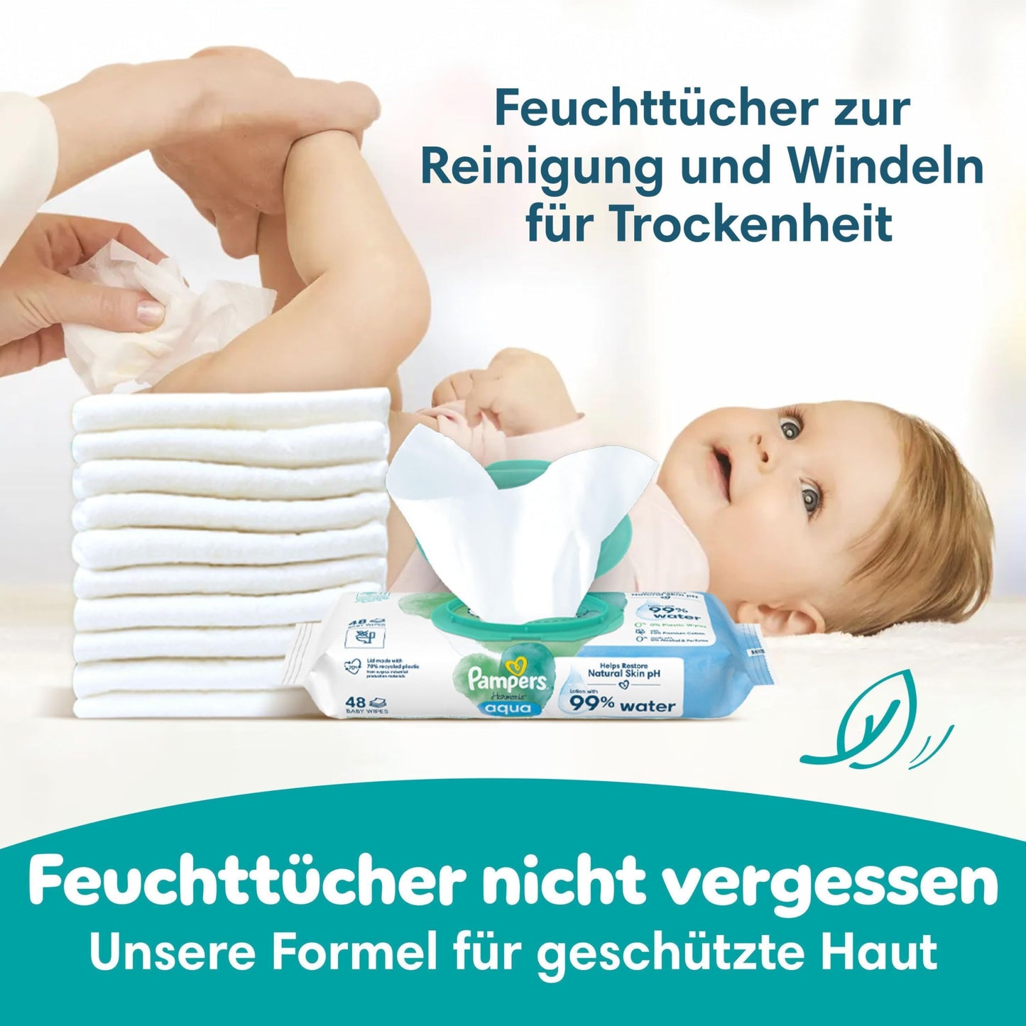 Pampers Baby-Dry Pants Größe 6, 138 Windeln, 13kg-19kg, 360° Passform hilft, Auslaufen zu verhindern