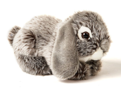 Uni-Toys - Widderkaninchen, liegend (braun) - 18 cm (Länge) - Plüsch-Hase, Kaninchen - Plüschtier, Kuscheltier