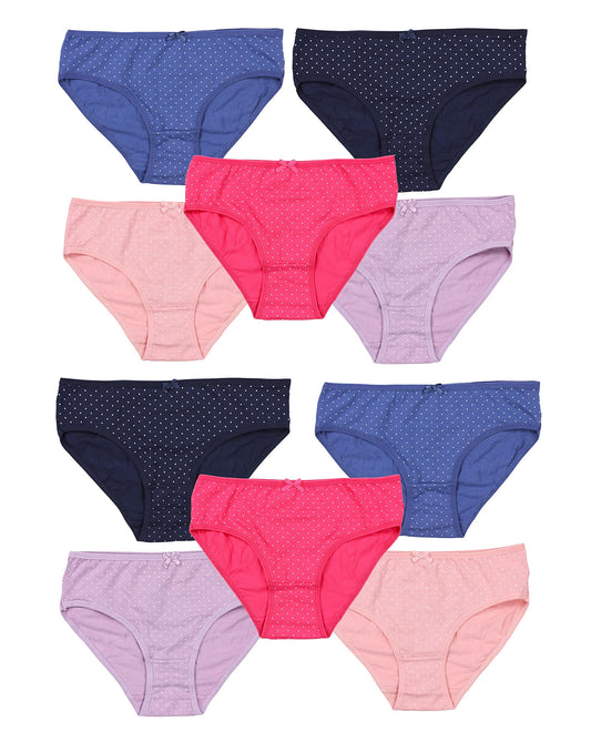 TupTam Girls' Underwear 10-Pack – Comfortable Cotton Underwear for Girls 