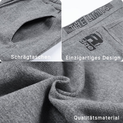 SERENYOU Jungen Jogginghose Hose Freizeit Joggers Kinder Sports Sweathose mit reflektierendem Grafikprint