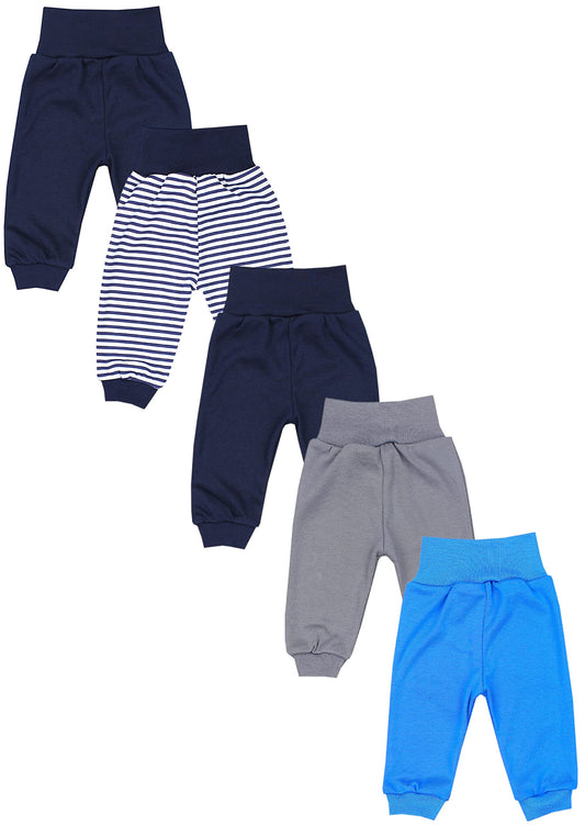 TupTam Pumphose Baby 5er Pack Unisex - Bequeme Baby Hose für Jungen und Mädchen aus Oeko-Tex Baumwolle
