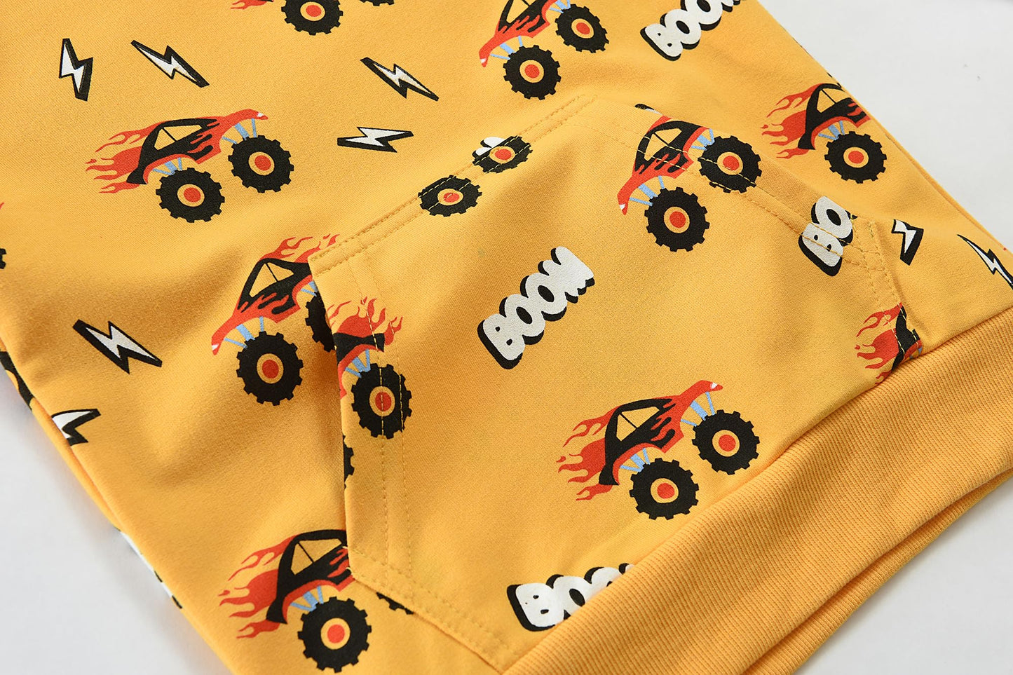 CM-Kid Hoodie Boys Hoodie Long Sleeve Colourful Children's Sweatshirts Tractor Truck Dinosaur Tops 1-7 Years Size 92-134