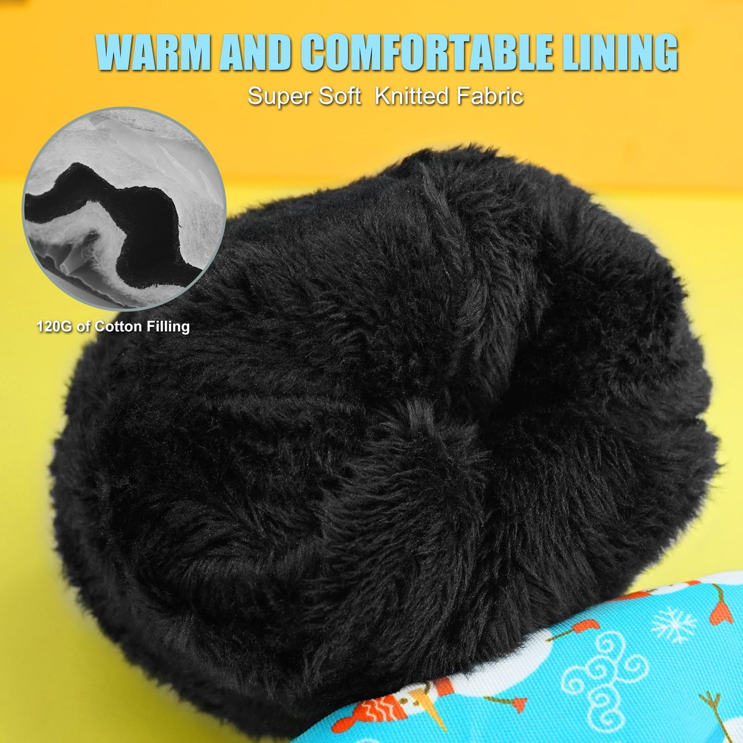 Andake Children's gloves, windproof, waterproof, warm winter gloves, skiing, outdoor sports, riding gloves, boys and girls