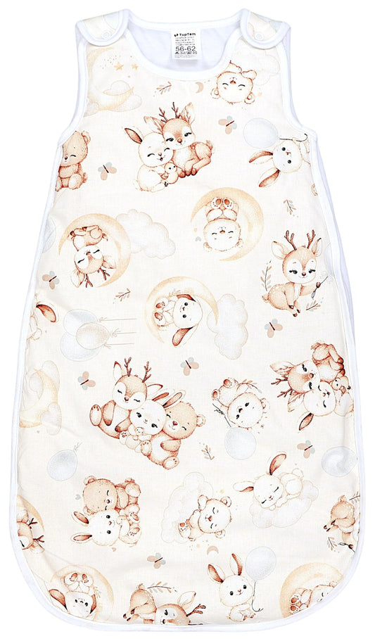 TupTam Baby Sleeping Bag 2.5 Tog - Oeko-Tex All-Year Sleeping Bag Children with Side Zip, Sleeveless