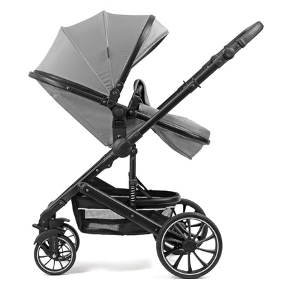 Pixini Neyla Combi Pushchair with Accessories (3-in-1 Set with Baby Seat Black/Black)