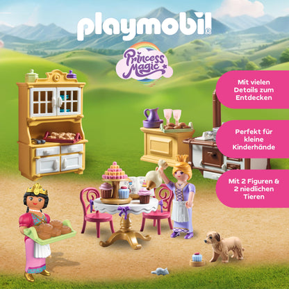 PLAYMOBIL | Princess Magic | Prinzessinnenschloss mit Königspaar | Prinzessinnen Spielzeug | Schloss Spielset | Märchen Spielzeug für Kinder ab 4 Jahren | 71845