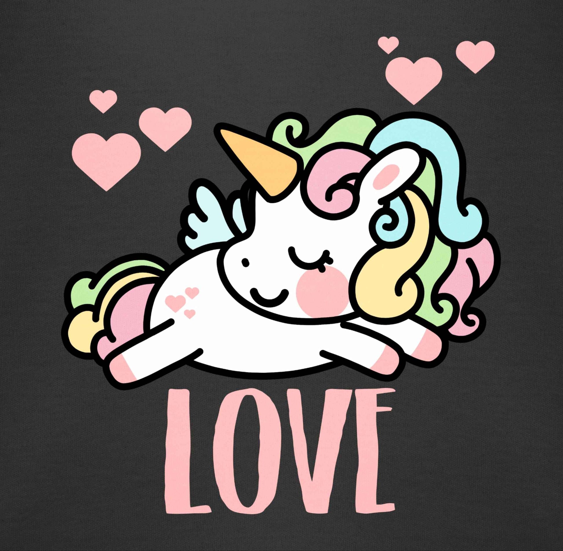 Shirtracer - Baby Body Junge Mädchen - Partner - Valentinstag Einhorn