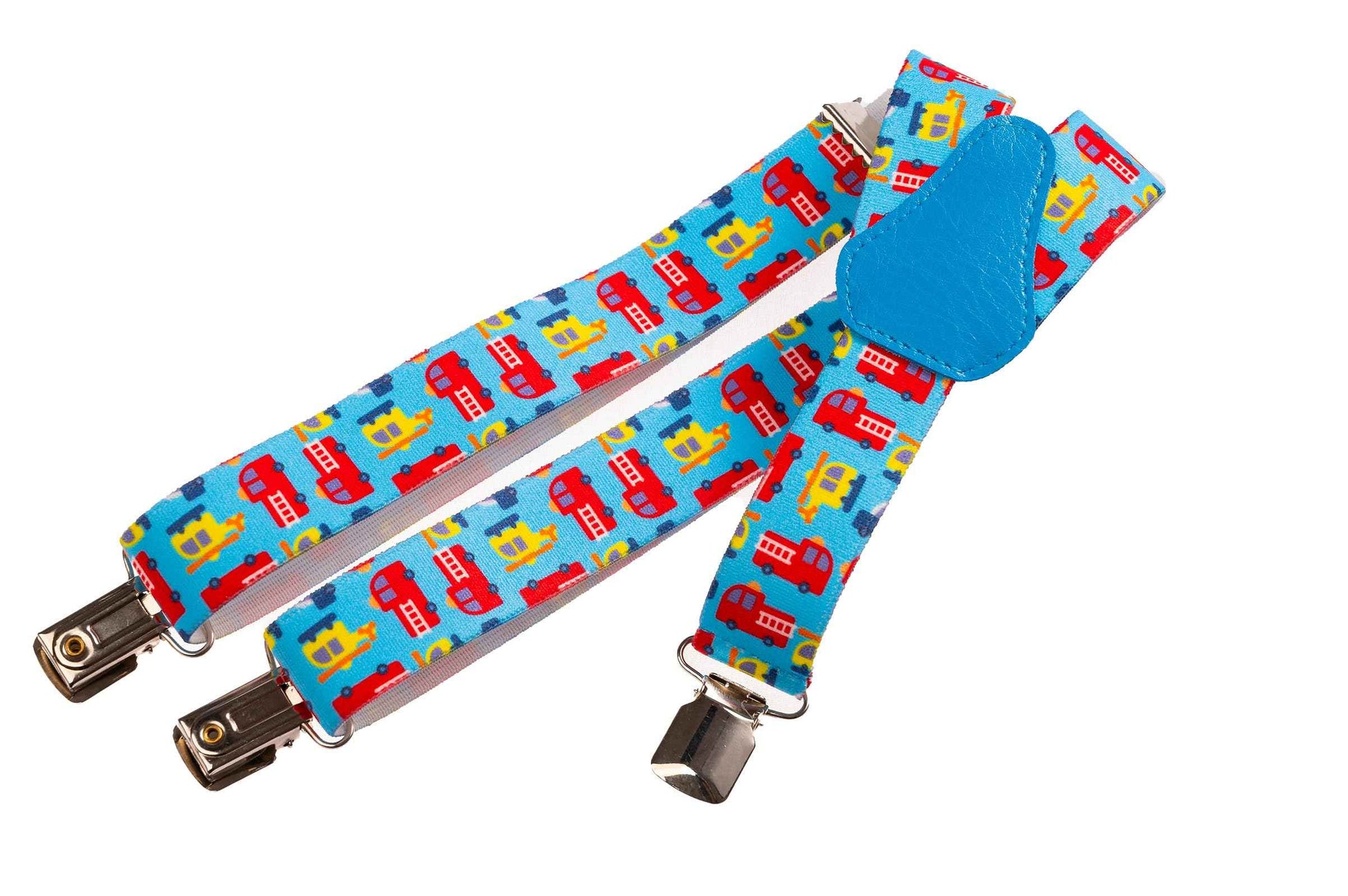 Kids Fire Engine Braces | Elastic Y Braces (1-5 Years) - 2.5cm