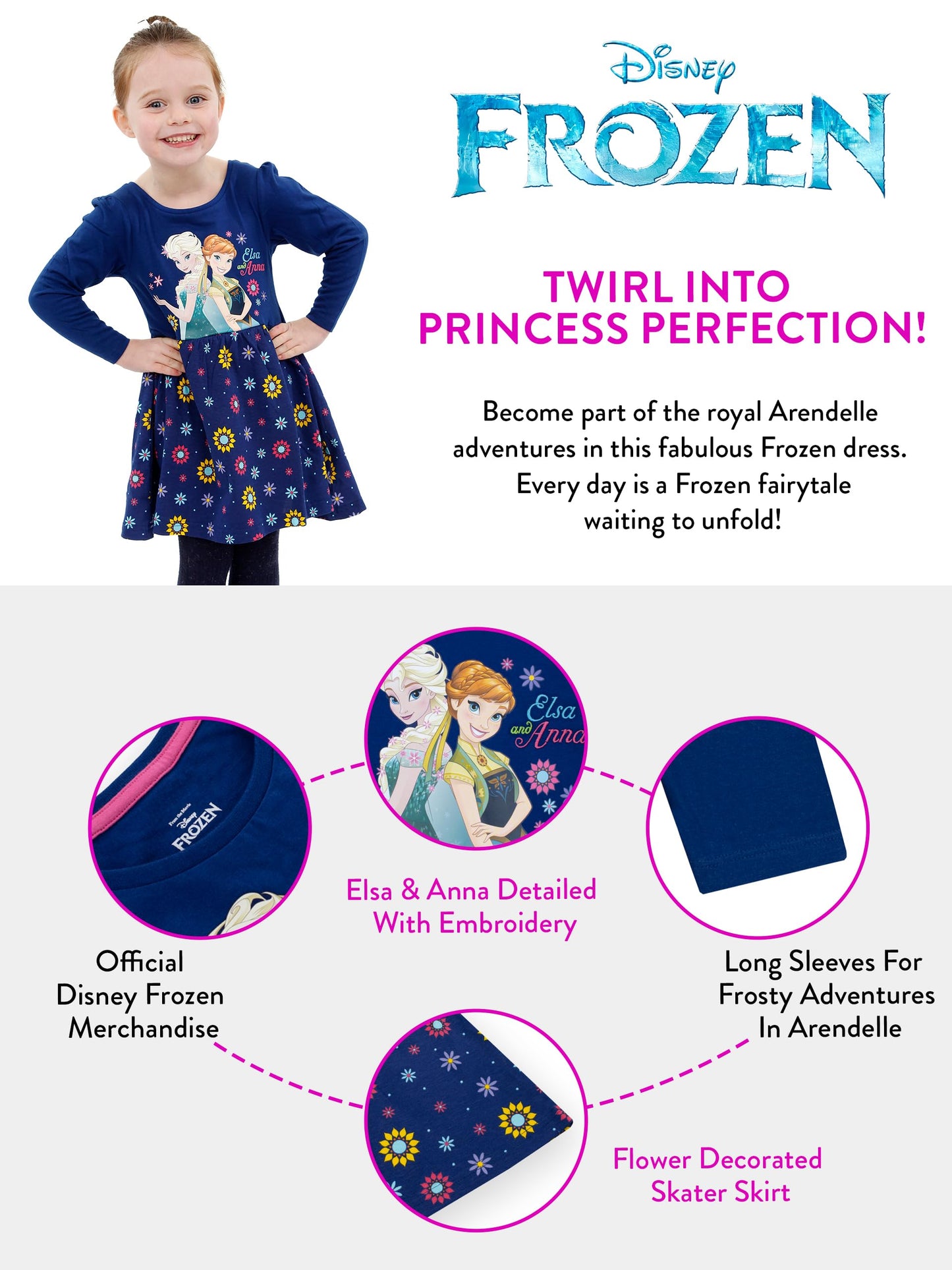 Disney, girls' Frozen dress
