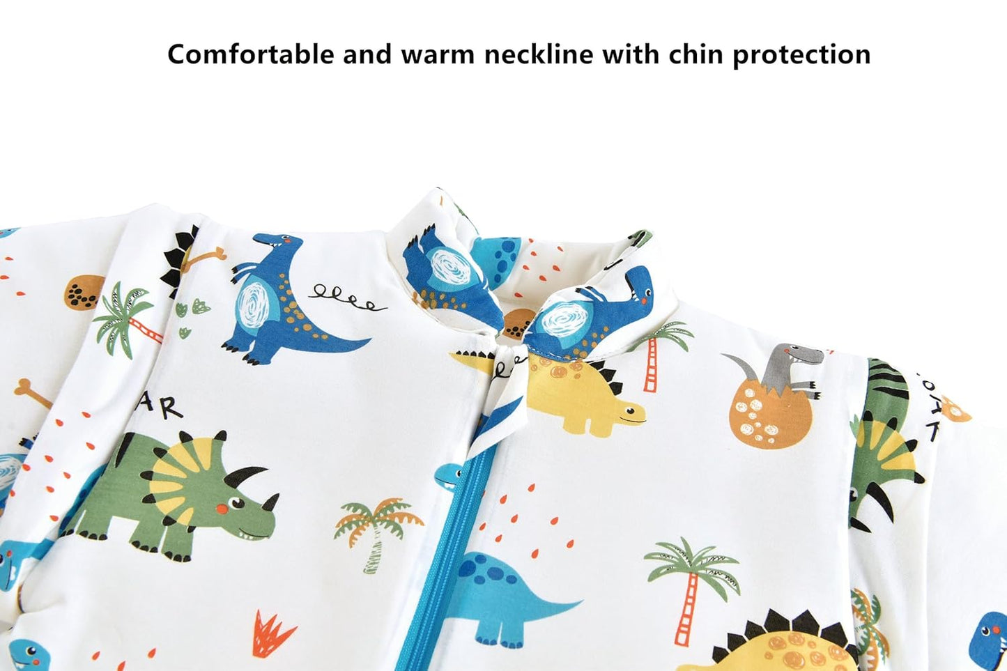 Chilsuessy Baby Sleeping Bag Winter, Removable Sleeves, Warm Lined 3.5 Tog Winter Sleeping Bags, Boys/Girls Sleeping Bag for Toddlers from 6 Months to 6 Years