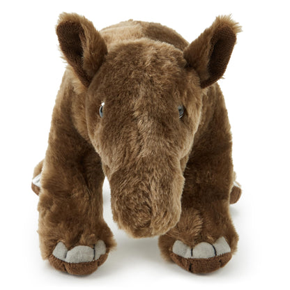 Zappi Co Rhinoceros Rhinoceros Plush Toy (22 cm) Horned Miracle - Soft, Cuddly, 100% Recycled - Mighty African Friend