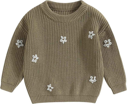 Geagodelia Baby Jumper Girls Boys Winter Knitted Sweater Shirt Knitted Jumper Long Sleeve Autumn Tops Soft Toddler Outwear