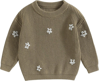 Geagodelia Baby Jumper Girls Boys Winter Knitted Sweater Shirt Knitted Jumper Long Sleeve Autumn Tops Soft Toddler Outwear