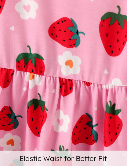 PATPAT Mädchenkleid ärmellos, Baby Mädchen Kleid mit Schleife an den Schulterträgern für Geburtstag, Party, Bankett, Hochzeit, Urlaub, Bunt