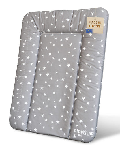pic Bear Wickelauflage - hochwertige OEKO-TEX Wickeltischauflage - pflegeleichte Wickelunterlage - Auflage Wickelkommode - 85 x 72 cm - Sealife
