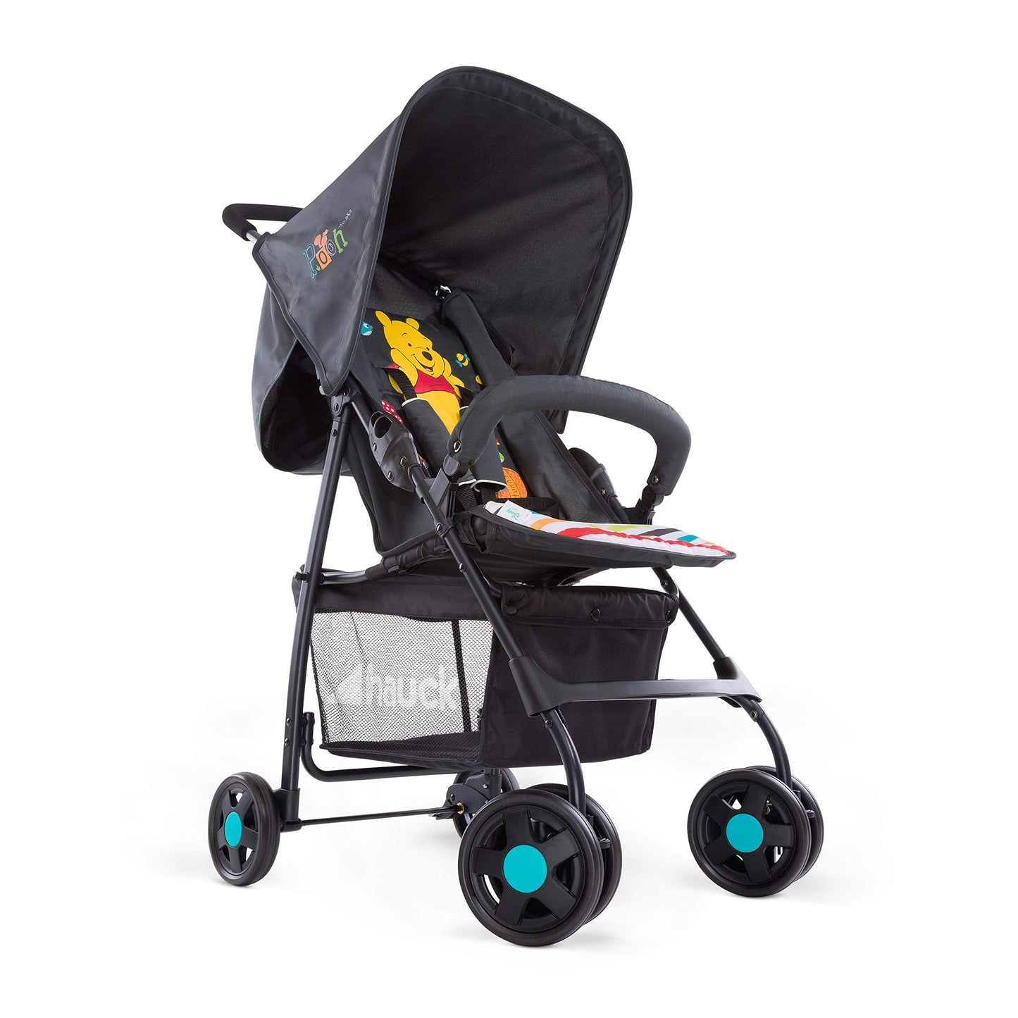 Hauck Lightweight Stroller up to 18 kg with reclining function from birth, small foldaway, sun canopy, large basket