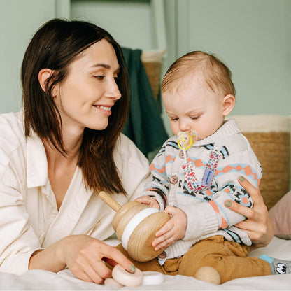Smlpuame Baby Schnullerkette Mädchen Junge,6 Stück BPA-Frei Schnullerband Stoff Mädchen Junge,Schnuller Kette Nuckelkette Passen Die Meisten Schnuller und Beißspielzeug,Dummy Clips für Baby (Tier)