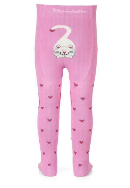 Sterntaler Crawling Tights Mouse - ABS Tights for Girls - Children's Tights with Non-Slip Nubs on Knee, Instep and Sole - Crawling Tights for Crawling Adventures
