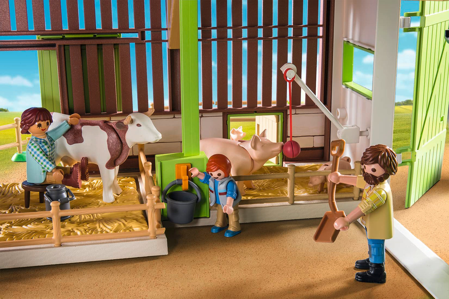 PLAYMOBIL Country 71441 Gemütliches Bauwagencafé, spielerisches Lernen mit liebevoll gestaltetem Bauwagen, detailreicher Austattung und einem Gänseteich, nachhaltiges Spielzeug für Kinder ab 4 Jahren