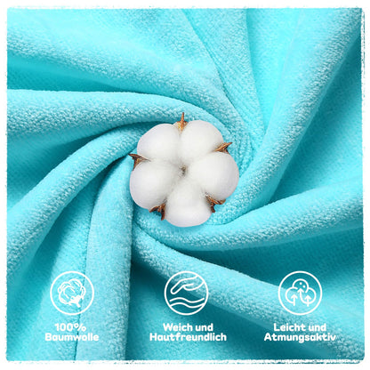 Yosemy Kapuzenhandtuch Baby - Oeko TEX - Baby Handtuch Kapuze 100% Baumwolle Badeponcho Kinder Babyhandtuch mit Kapuze Weich & Super Saugfähig 0-3 Jahre-Bär